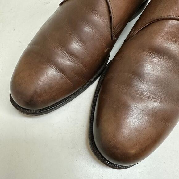 Crockett & Jones x Peal & Co. x Brooks Brothers Single Monk Strap Brown Calf 8.5 main image 5
